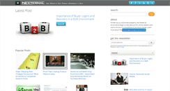 Desktop Screenshot of ecommerce-blog.nexternal.com